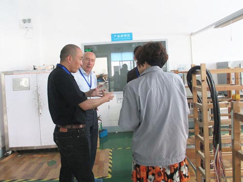 意大利長(zhǎng)期合作客戶蒞臨我公司